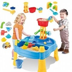 Водный столик WOOPIE Water Table 2in1 Sandbox Mill, 14 эл. цена и информация | Игрушки для мальчиков | pigu.lt