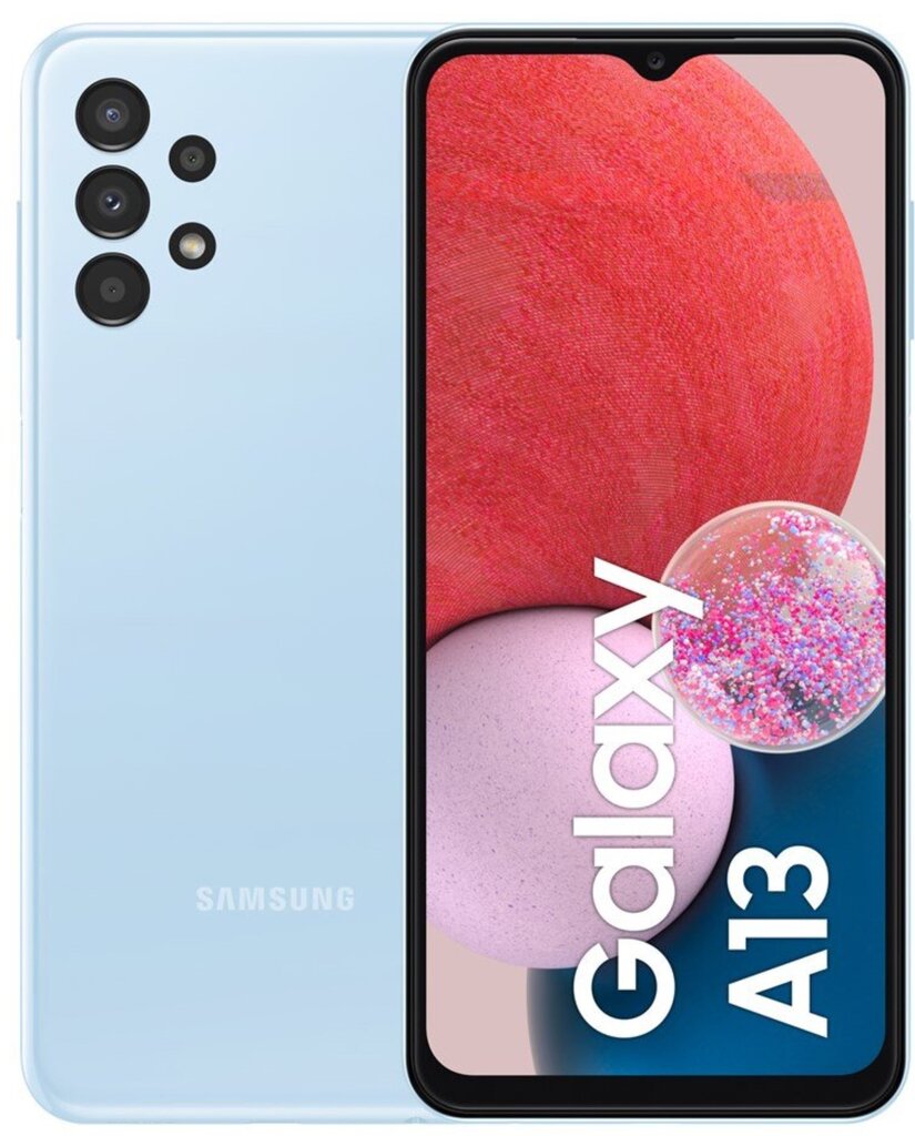 Samsung Galaxy A13 3/32GB Dual SIM Light Blue kaina ir informacija | Mobilieji telefonai | pigu.lt