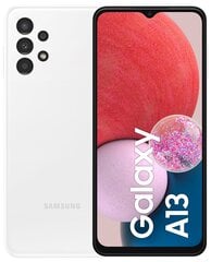Samsung Galaxy A13 3/32GB Dual SIM White kaina ir informacija | Mobilieji telefonai | pigu.lt
