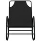 vidaXL Supami saulės gultai, 2vnt., juodi, plienas ir tekstilenas kaina ir informacija | Lauko kėdės, foteliai, pufai | pigu.lt