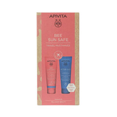 Rinkinys Apivita Bee Sun Set Travel Must-Haves: kremas nuo saulės, 100ml + kremas po deginimosi, 100ml kaina ir informacija | Kremai nuo saulės | pigu.lt