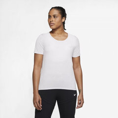 Sportiniai marškinėliai moterims Nike Dri-FIT Run Division W DD5176-511, balti kaina ir informacija | Sportinė apranga moterims | pigu.lt