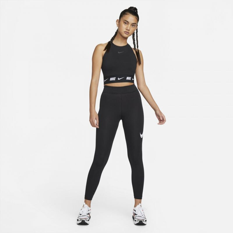 Marškinėliai moterims Nike Sportswear W T Shirt DQ9315010, juodi kaina ir informacija | Marškinėliai moterims | pigu.lt