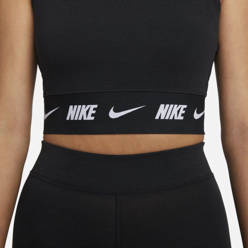 Marškinėliai moterims Nike Sportswear W T Shirt DQ9315010, juodi kaina ir informacija | Marškinėliai moterims | pigu.lt