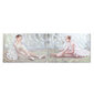 Paveikslas DKD Home Decor Balerina, 120 x 3 x 80 cm, 2 vnt. цена и информация | Reprodukcijos, paveikslai | pigu.lt