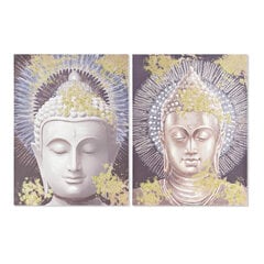 Картина DKD Home Decor, Будда (60 x 3 x 80 cm) (2 шт.) цена и информация | Репродукции, картины | pigu.lt
