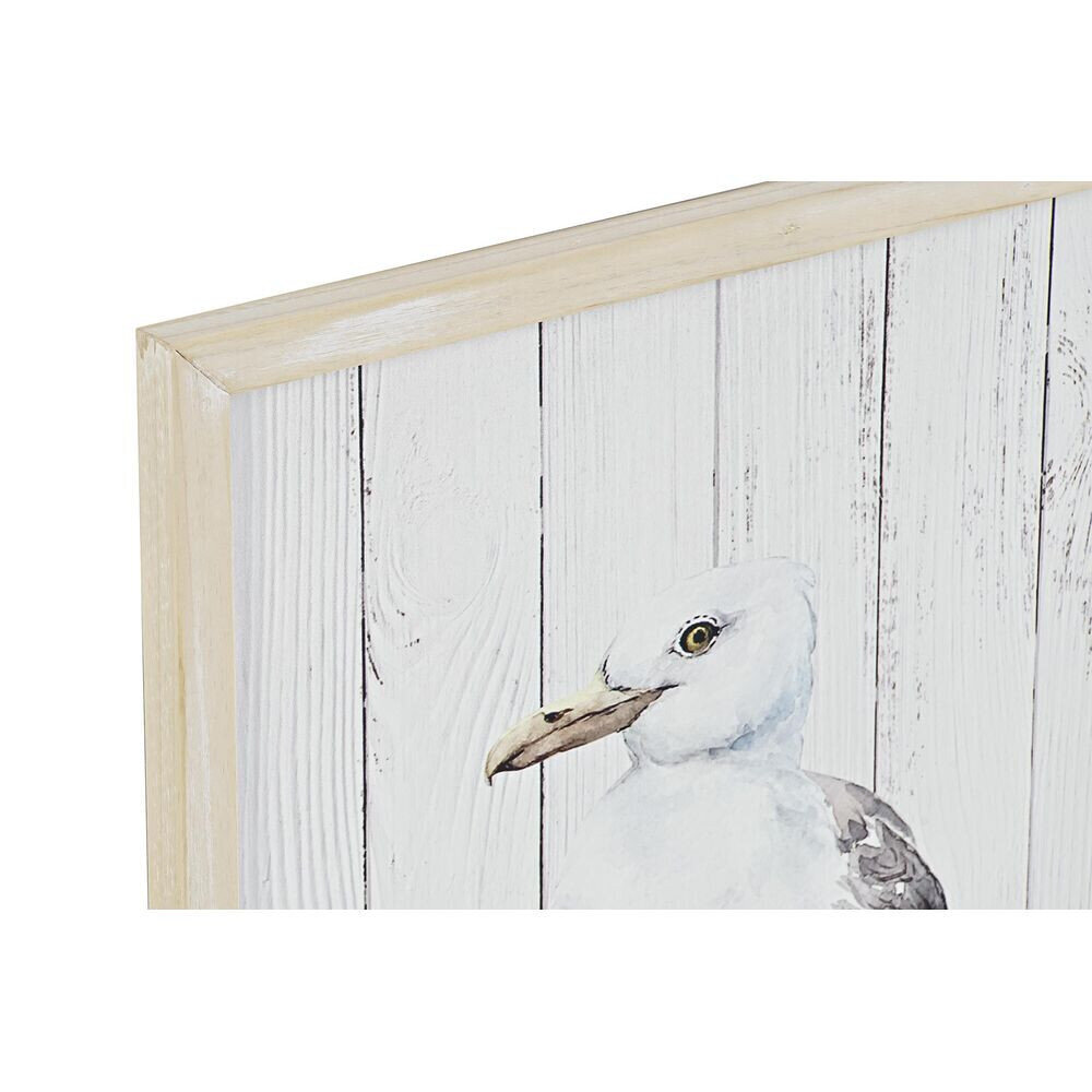 Paveikslas DKD Home Decor Paukštis, 40 x 1,8 x 60 cm, 2 vnt. цена и информация | Reprodukcijos, paveikslai | pigu.lt