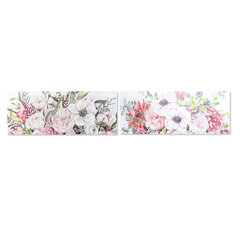 Картина DKD Home Decor, Цветы (150,5 x 2,7 x 60 cm) (2 шт.) цена и информация | Репродукции, картины | pigu.lt