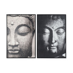 Картина DKD Home Decor, Будда (62,5 x 4,5 x 93 cm) (2 шт.) цена и информация | Репродукции, картины | pigu.lt