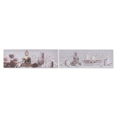 Paveikslas DKD Home Decor Buda, 2 vnt, 90 x 2 x 30 cm kaina ir informacija | Reprodukcijos, paveikslai | pigu.lt