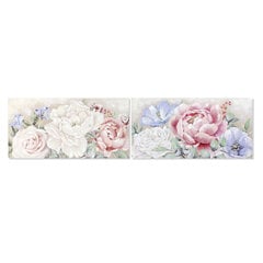 Paveikslas DKD Home Decor Gėlės, 120 x 3 x 60 cm, 2 vnt. kaina ir informacija | Reprodukcijos, paveikslai | pigu.lt