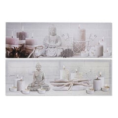 Картина DKD Home Decor, Будда (90 x 2,3 x 30 cm) (2 шт.) цена и информация | Репродукции, картины | pigu.lt