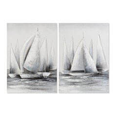 Paveikslas DKD Home Decor, jachtos, 2 vnt., 50 x 3 x 70 cm цена и информация | Репродукции, картины | pigu.lt