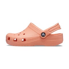 Šlepetės vaikams Crocs™ Classic Clog Kid's 180529, oranžinės kaina ir informacija | Šlepetės, kambario avalynė vaikams | pigu.lt