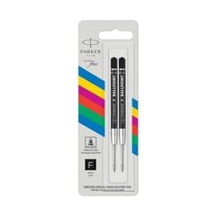 Parker 1950321 стержень для ручек Fine Black 1 шт. цена и информация | Письменные принадлежности | pigu.lt