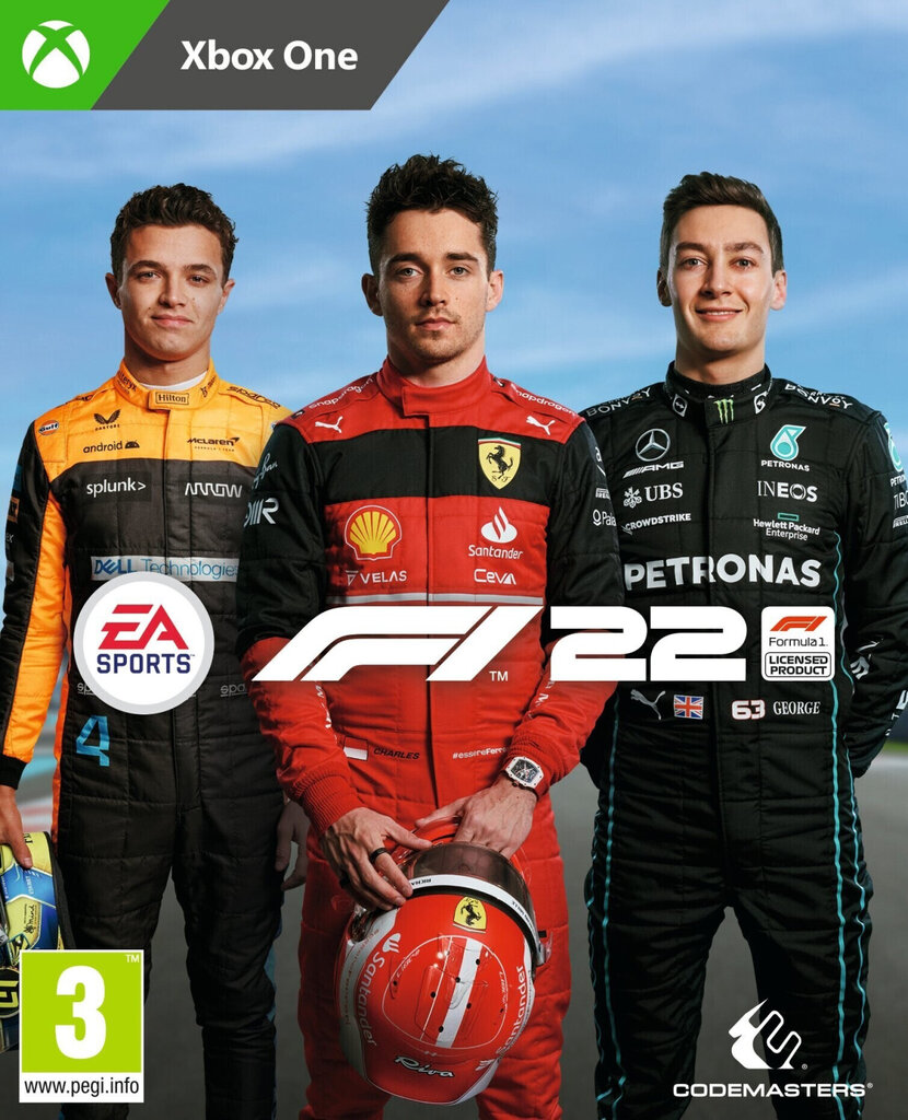 F1 2022 Xbox One цена и информация | Kompiuteriniai žaidimai | pigu.lt