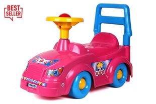 Vaikiškas automobilis, rožinis kaina ir informacija | Žaislai kūdikiams | pigu.lt