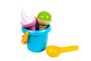 Smėlio dėžės žaislų rinkinys, 4 dalys kaina ir informacija | Vandens, smėlio ir paplūdimio žaislai | pigu.lt