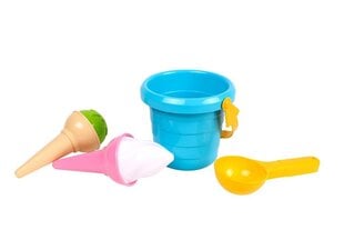 Smėlio dėžės žaislų rinkinys, 4 dalys kaina ir informacija | Vandens, smėlio ir paplūdimio žaislai | pigu.lt