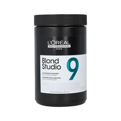 Обесцвечивающее средство L'Oreal Professionnel Paris Blond Studio 9 уровня порошкообразный (500 g) цена и информация | Краска для волос | pigu.lt