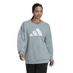 Džemperis moterims Adidas Sportswear Future Icons Sweatshirt W HE1649, mėlynas kaina ir informacija | Sportinė apranga moterims | pigu.lt