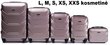 Nedidelis bordinis (burgundy) lagaminas Wings TD147 (rankiniam bagažui) S kaina ir informacija | Lagaminai, kelioniniai krepšiai | pigu.lt