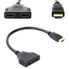 Концентратор HDMI 2in 1out цена и информация | Адаптеры, USB-разветвители | pigu.lt