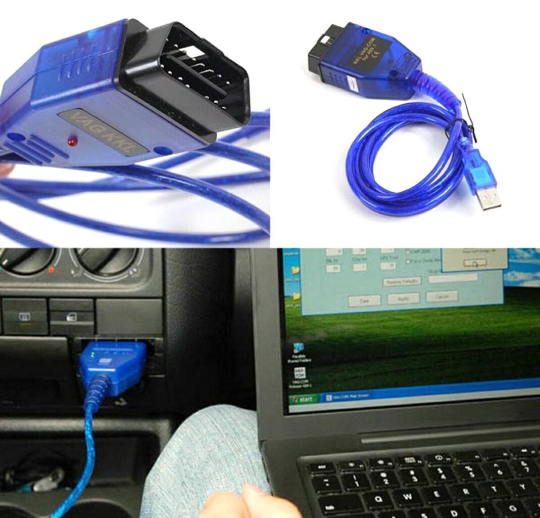 Автодиагностика VAG USB OBD II-4 XLINE цена | pigu.lt