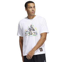 Adidas vyriški marškinėliai Pride Tee M HC4456 kaina ir informacija | Sportinė apranga vyrams | pigu.lt