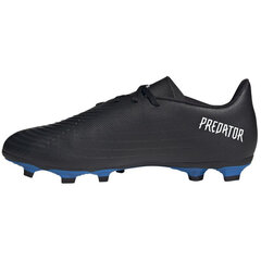 Футбольные бутсы Adidas Predator Edge 4 FxG GV9876, черные цена и информация | Футбольные бутсы | pigu.lt