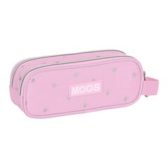 Школьный пенал Moos Magic Girls, розовый (21 x 8 x 6 см) цена и информация | Пеналы | pigu.lt