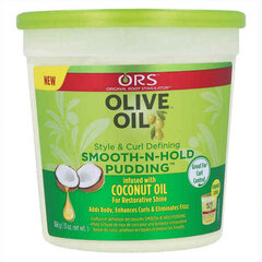 Kaukė Ors Olive Oil Smooth-n-Hold, 370 ml kaina ir informacija | Priemonės plaukų stiprinimui | pigu.lt