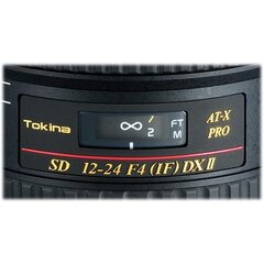Tokina AF 12-24MM F4 AT-X PRO DX II kaina ir informacija | Objektyvai | pigu.lt