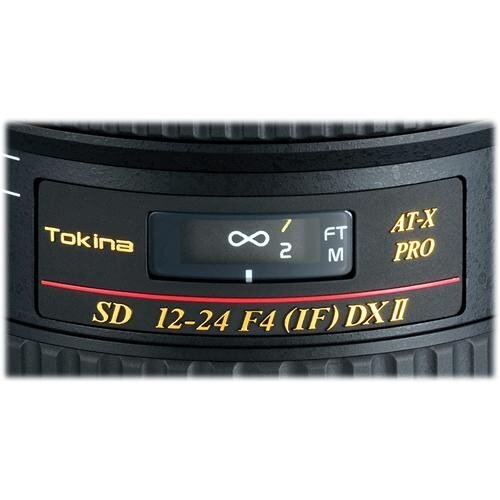 Tokina AF 12-24MM F4 AT-X PRO DX II kaina ir informacija | Objektyvai | pigu.lt