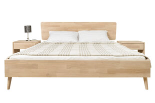 Кровать Furniteco Nord 1800x2000 (отбеленный дуб) цена и информация | Кровати | pigu.lt