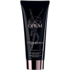 YSL BLACK OPIUM МЕРЦАЮЩИЙ УВЛАЖНЯЮЩИЙ ФЛЮИД ДЛЯ ТЕЛА Черный опиум 50мл цена и информация | Женская парфюмированная косметика | pigu.lt