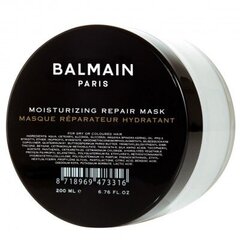 Drėkinamoji plaukų kaukė Balmain Paris Moisturizing Repair Mask, 200ml kaina ir informacija | Balmain Kvepalai, kosmetika | pigu.lt