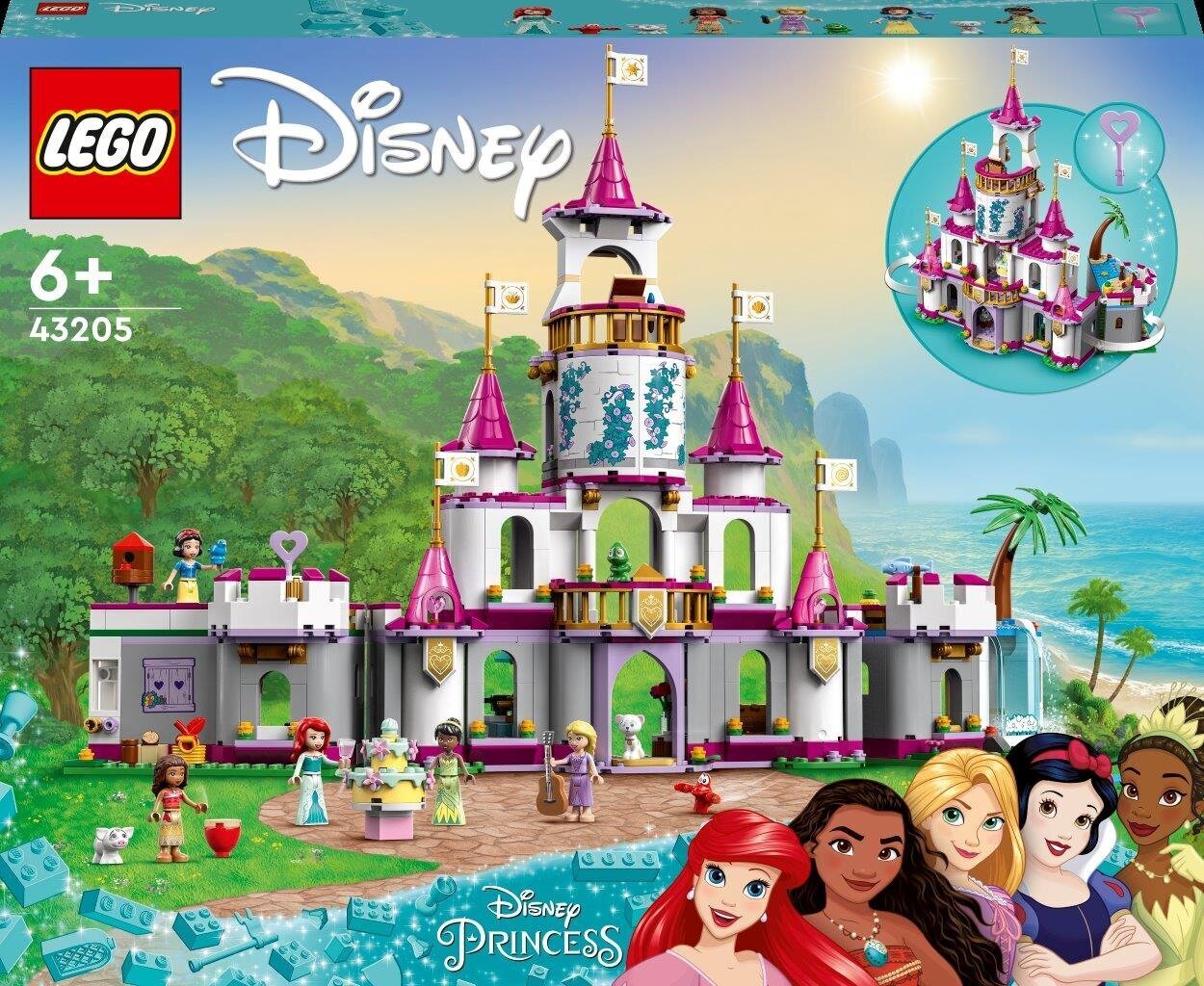 43205 LEGO® Disney Princess™ Несравненный замок приключений цена | pigu.lt