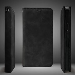 Флип-чехол Moozy для iPhone X, iPhone XS цвета черного мрамора – магнитный откидной футляр в стиле ретро-бумажника с держателем для карт и подставкой цена и информация | Чехлы для телефонов | pigu.lt