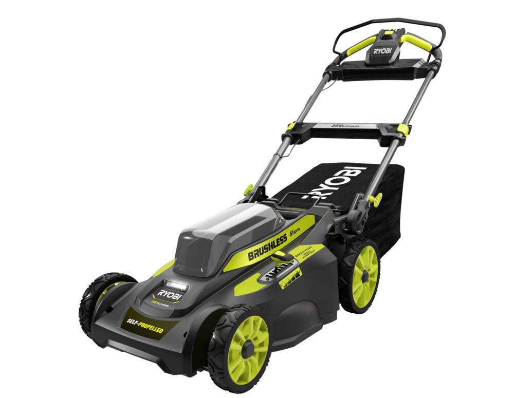 Ryobi 36 V akumuliatorinė vejapjovė 51 cm цена и информация | Vejapjovės, žoliapjovės | pigu.lt