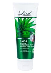 Смягчающий крем для огрубевшей кожи ног Aloe «Larel», 125 ml цена и информация | Кремы, лосьоны для тела | pigu.lt