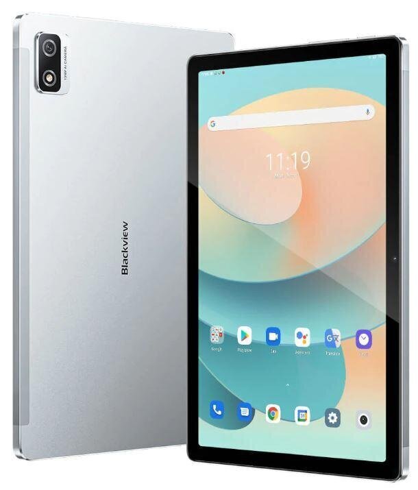 Blackview TAB12 10,1" 4/64GB LTE TAB12SILVER kaina ir informacija | Planšetiniai kompiuteriai | pigu.lt