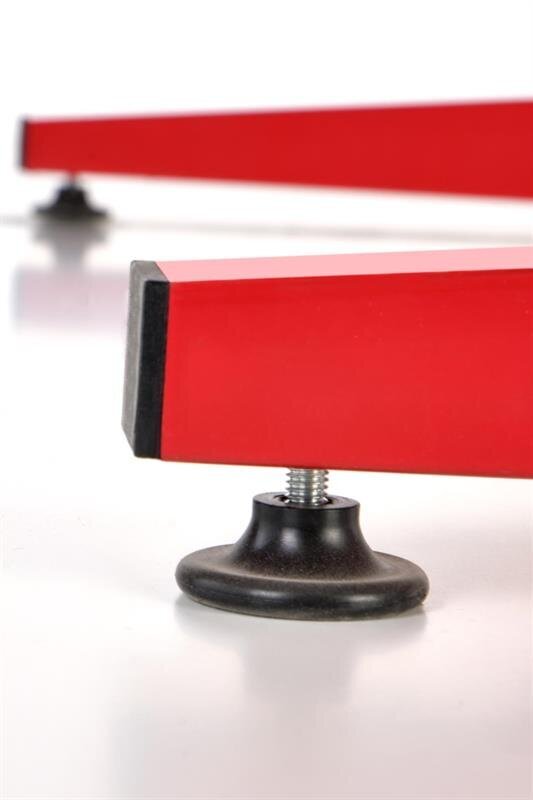 Rašomasis stalas Halmar B49, raudonas kaina ir informacija | Kompiuteriniai, rašomieji stalai | pigu.lt