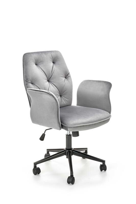 Biuro kėdė Halmar Tulip, pilka kaina ir informacija | Biuro kėdės | pigu.lt