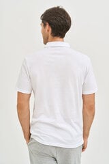 Polo marškinėliai vyrams Utenos trikotažas, balti цена и информация | Мужские футболки | pigu.lt