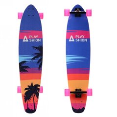 Riedlentė Playshion Kicktail Longboard SUNSET kaina ir informacija | Riedlentės | pigu.lt