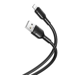 XO cable NB212 USB - Lightning 1,0 m 2,1A black цена и информация | Кабели для телефонов | pigu.lt