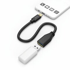 Hama USB Type-C OTG Кабель-адаптер USB 3.1 цена и информация | Кабели для телефонов | pigu.lt