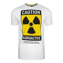 Marškinėliai vyrams Monotox Radioactive, balti kaina ir informacija | Vyriški marškinėliai | pigu.lt