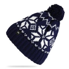 WINTER HAT MONOTOX QUICK NAVY MX20054 цена и информация | Женские шапки | pigu.lt